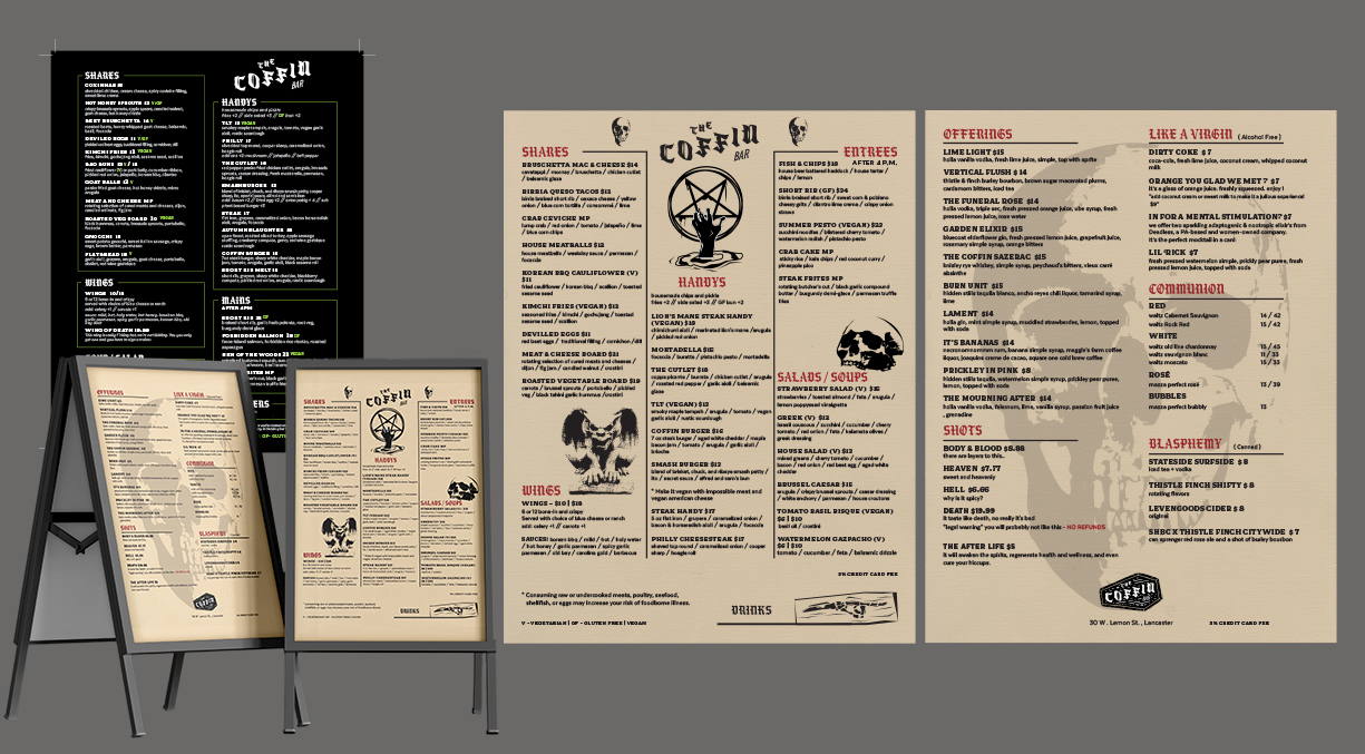 Menu Redesign